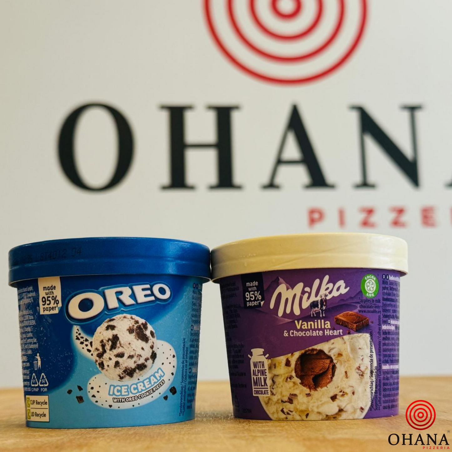 ¡Disfruta el doble por solo 6€! Llévate un helado Oreo y un helado Milka