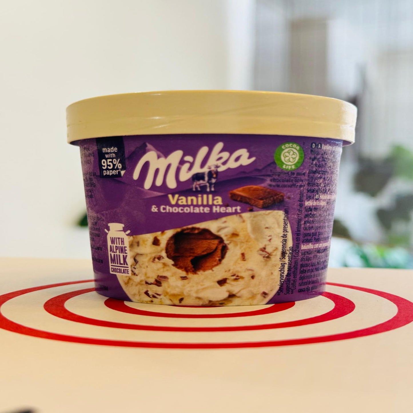 Helado Milka